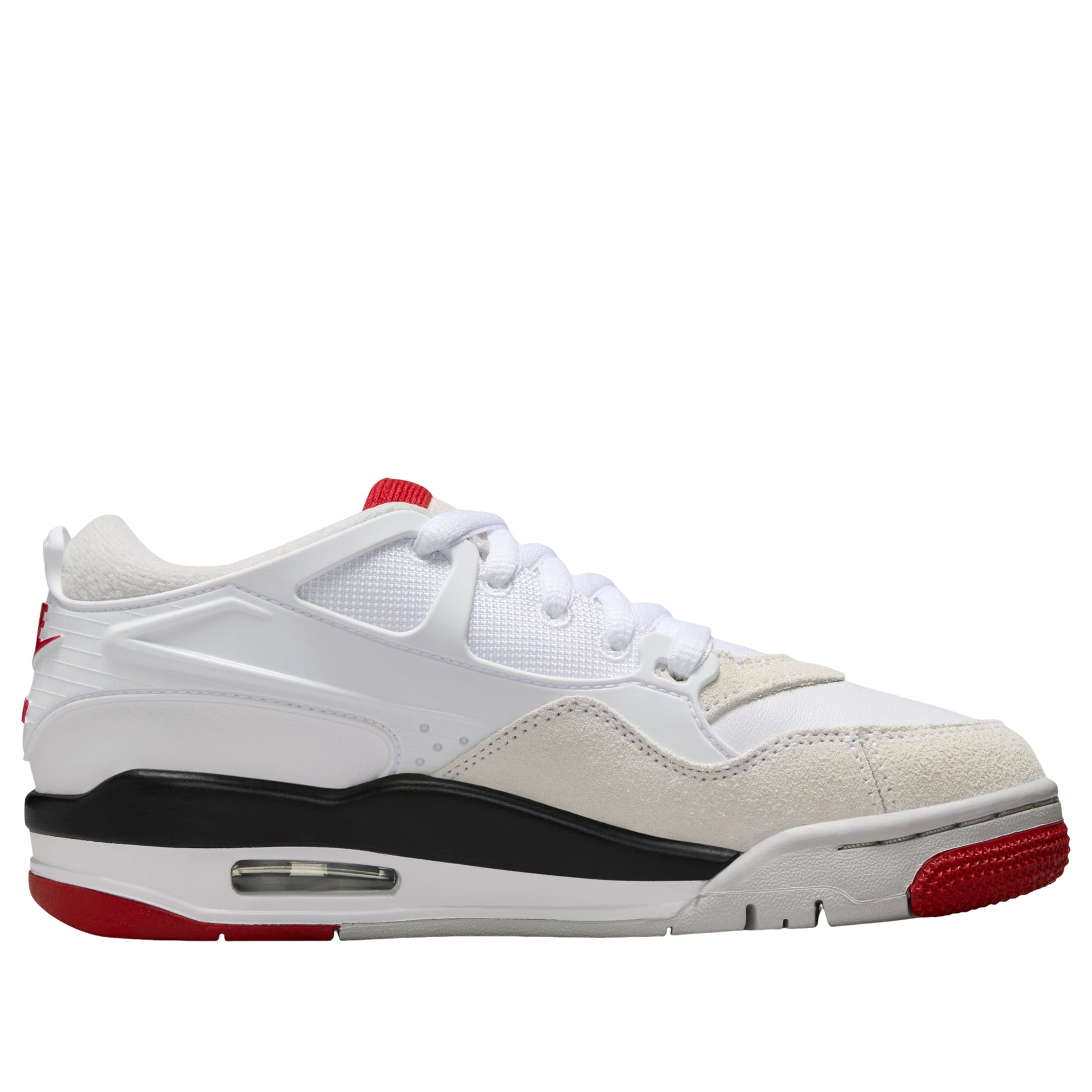 Air Jordan 4 RM White Black Varsity Red GS roesports