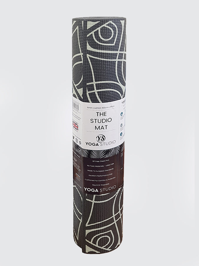 Yoga Studio Designed Sticky Yoga Mat 6mm - Roesports