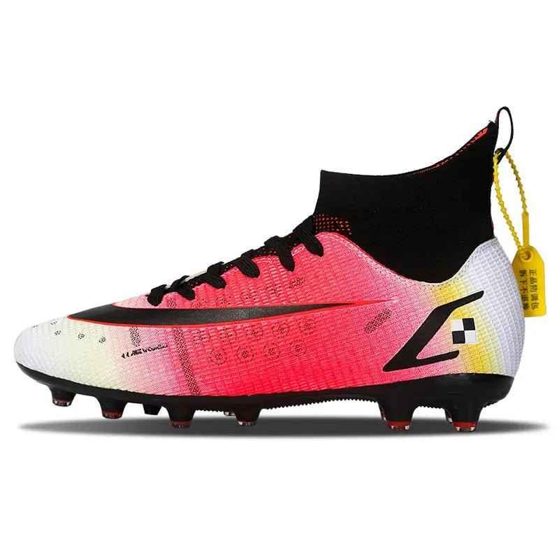 Soccer Shoes From Turkey Original Boots Footsal Football Artificial Leather Four Seasone Futsal Different Color - roesports