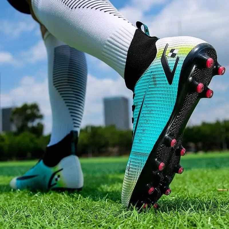 Soccer Shoes From Turkey Original Boots Footsal Football Artificial Leather Four Seasone Futsal Different Color - roesports
