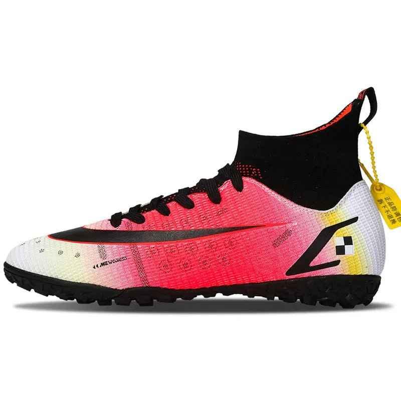Soccer Shoes From Turkey Original Boots Footsal Football Artificial Leather Four Seasone Futsal Different Color - roesports