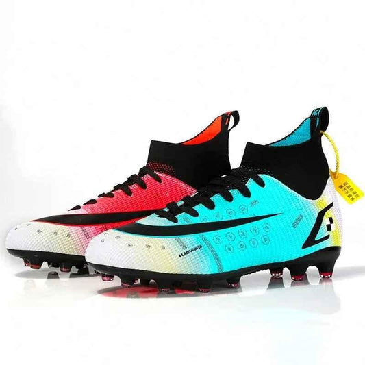 Soccer Shoes From Turkey Original Boots Footsal Football Artificial Leather Four Seasone Futsal Different Color - roesports