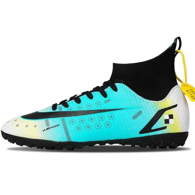 Soccer Shoes From Turkey Original Boots Footsal Football Artificial Leather Four Seasone Futsal Different Color - roesports