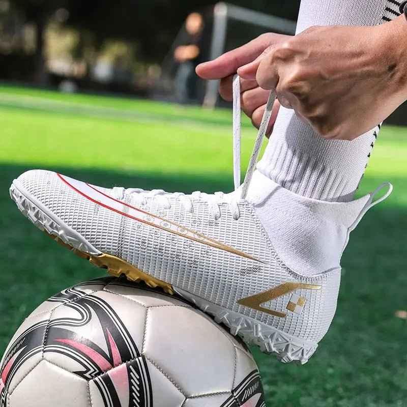 Soccer Shoes From Turkey Original Boots Footsal Football Artificial Leather Four Seasone Futsal Different Color - roesports