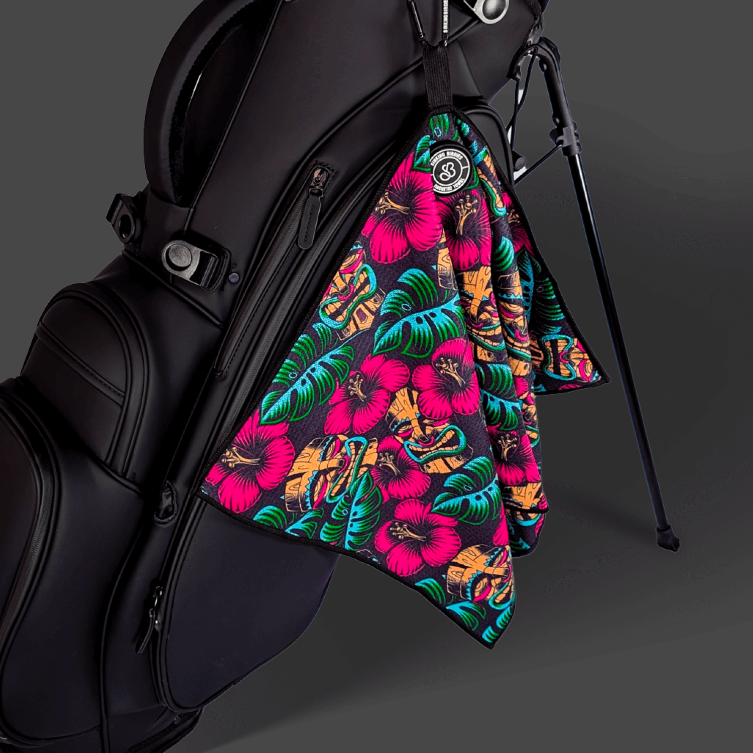 Tiki Tap-in Magnetic Golf Towel - Roesports