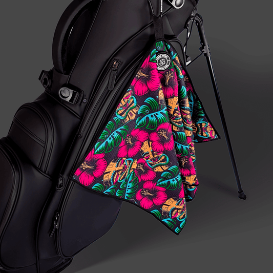 Tiki Tap-in Magnetic Golf Towel - Roesports