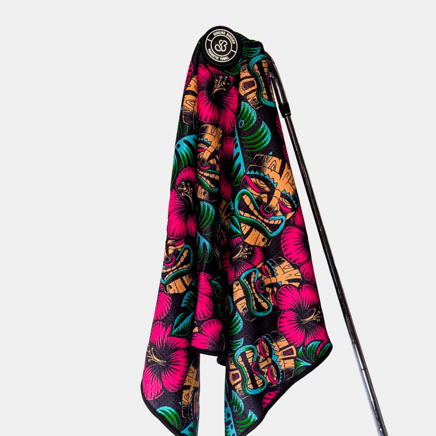 Tiki Tap-in Magnetic Golf Towel - Roesports