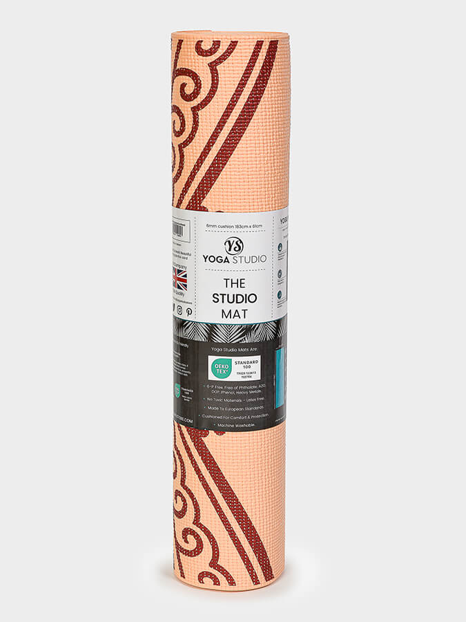 Yoga Studio Designed Sticky Yoga Mat 6mm - Roesports