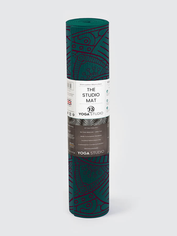 Yoga Studio Designed Sticky Yoga Mat 6mm - Roesports