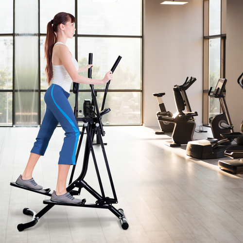 Air Walker Glider Fitness Machine for Home Gym - Black Cross Trainer - roesports