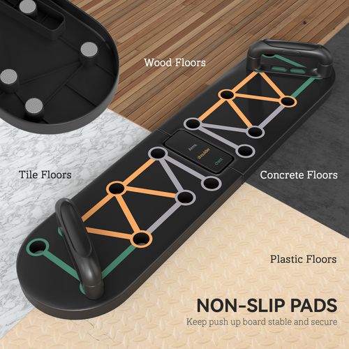 SPORTNOW 11-in-1 Foldable Push Up Board, Press Up Handles for Home Gym - Roesports
