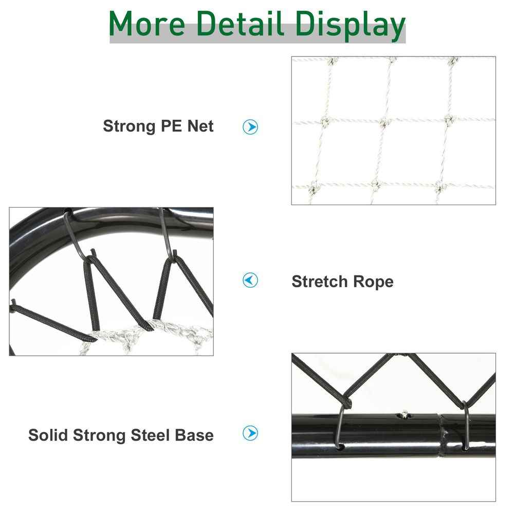 Pro Rebounder Net Goal | Football, Baseball | HOMCOM - roesports