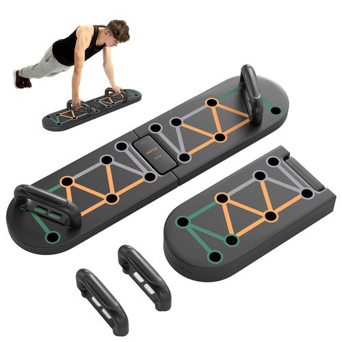 SPORTNOW 11-in-1 Foldable Push Up Board, Press Up Handles for Home Gym - Roesports