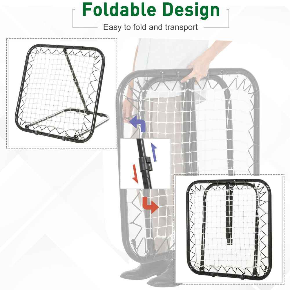 Pro Rebounder Net Goal | Football, Baseball | HOMCOM - roesports