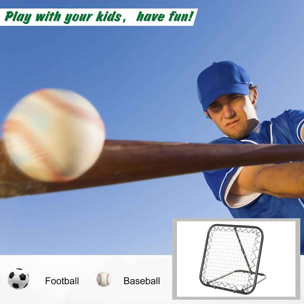 Pro Rebounder Net Goal | Football, Baseball | HOMCOM - roesports