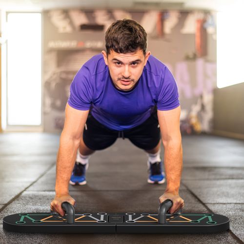 SPORTNOW 11-in-1 Foldable Push Up Board, Press Up Handles for Home Gym - Roesports