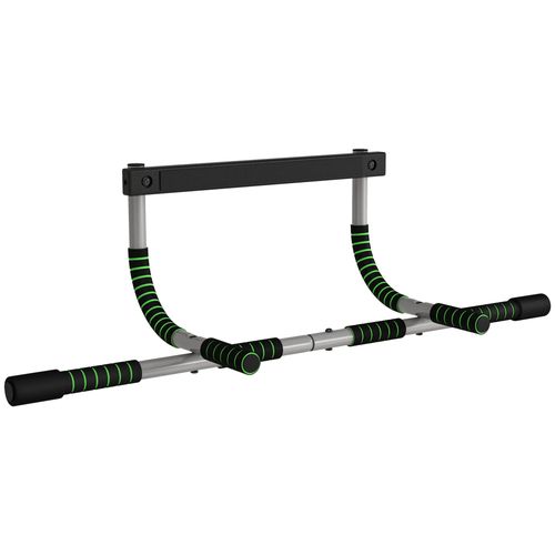 HOMCOM Indoor Fitness Door Horizontal Bar Pull-ups Home Gym Upper Body Workout - Roesports