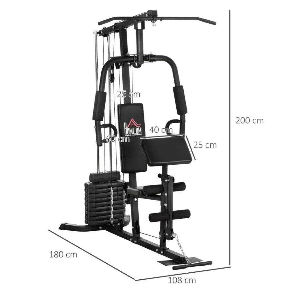 Ultimate Home Gym Machine | 45kg Weight Stack | Full Body Workout | Multifunction