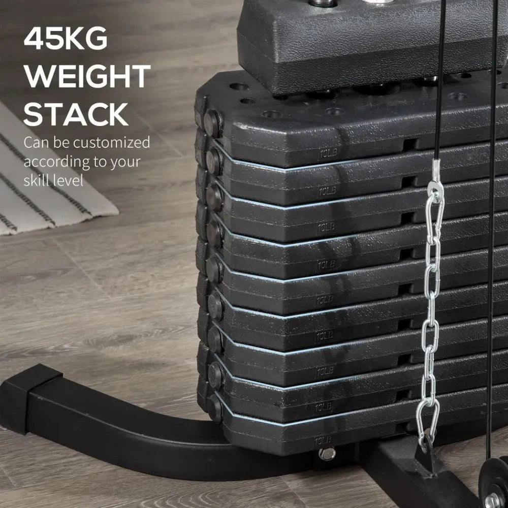 Ultimate Home Gym Machine | 45kg Weight Stack | Full Body Workout | Multifunction