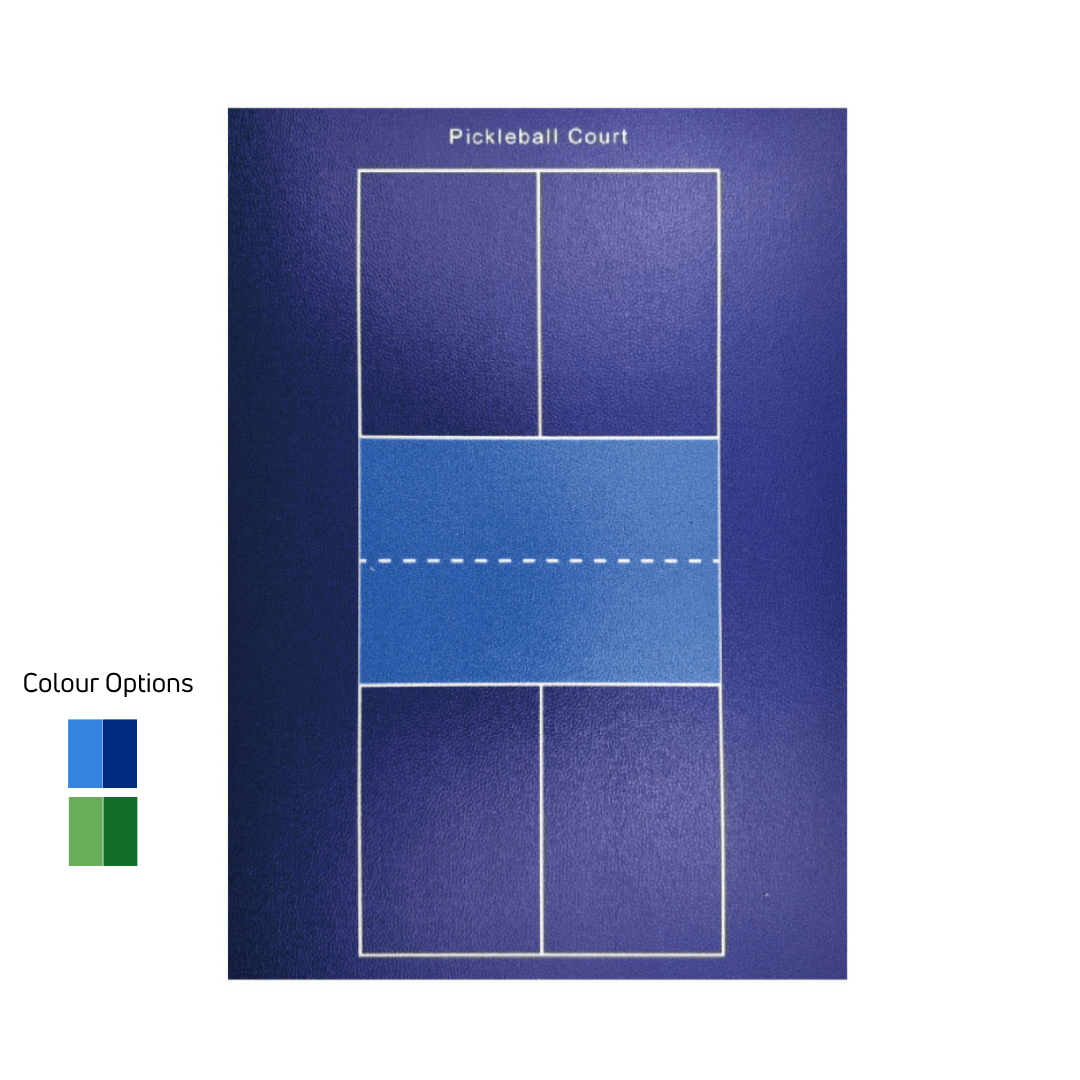Indoor Pickleball Court Vinyl 9m x 18m with Installation Accessories - roesports