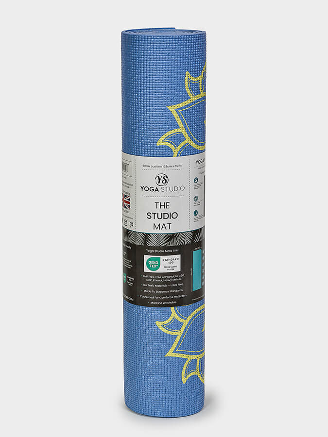 Yoga Studio Designed Sticky Yoga Mat 6mm - Roesports